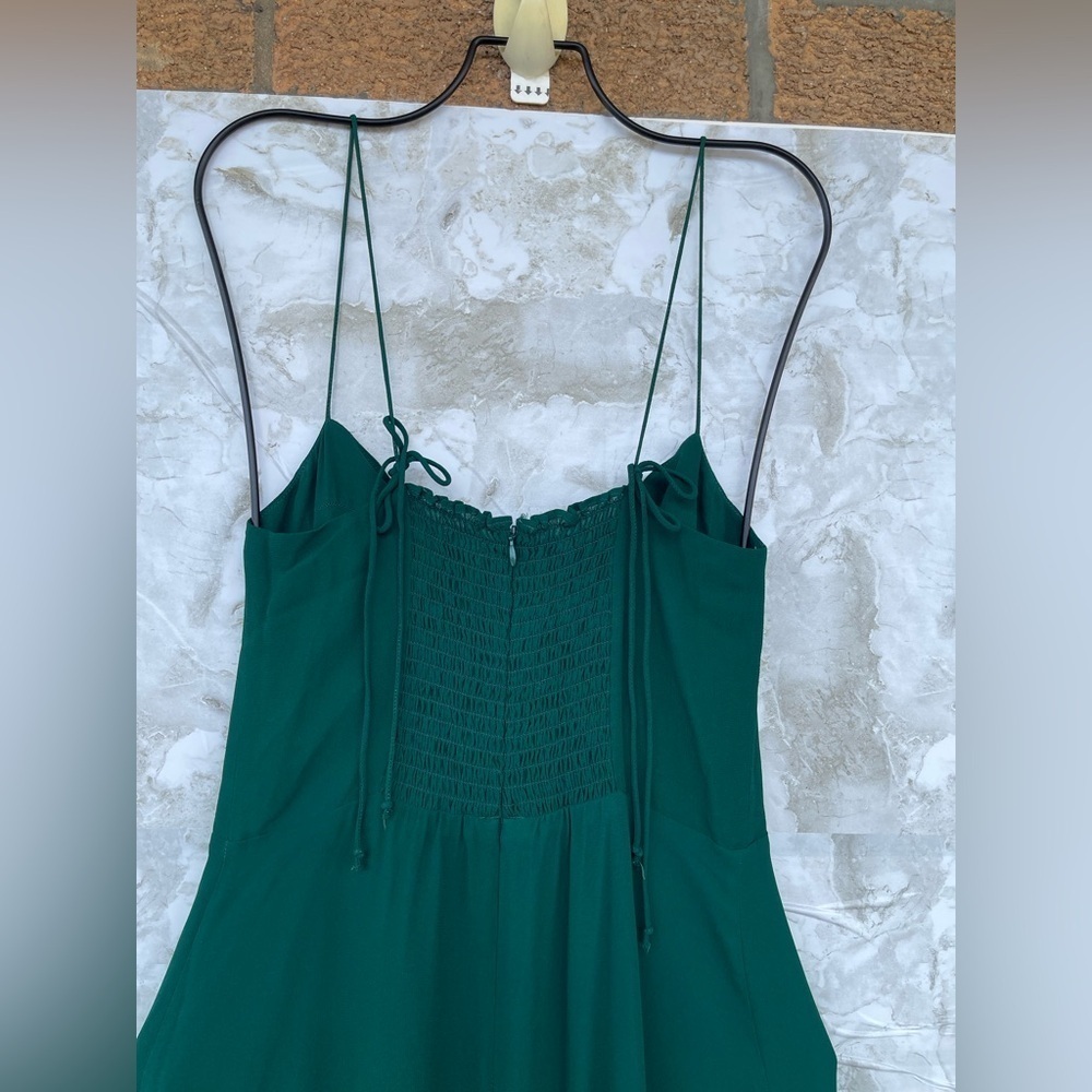 Reformation Juliette dress size 6 in Emerald - Picture 15 of 17